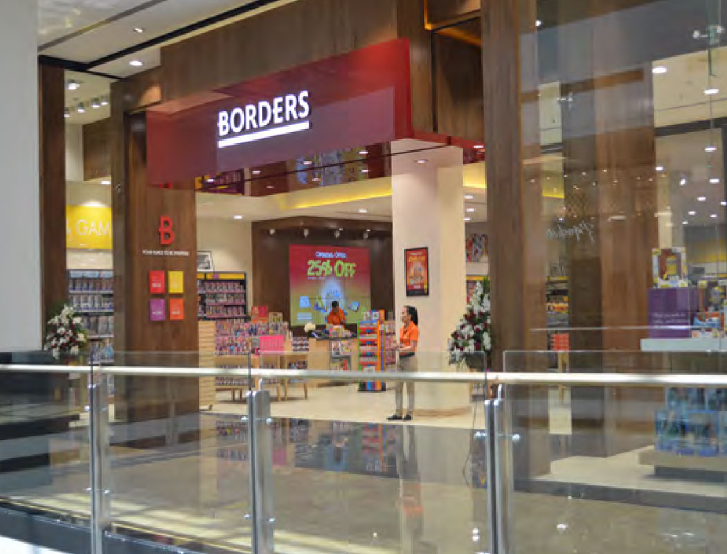 BORDERS, MALL OF EMIRATES DUBAI, U.A.E Sarah Contracting